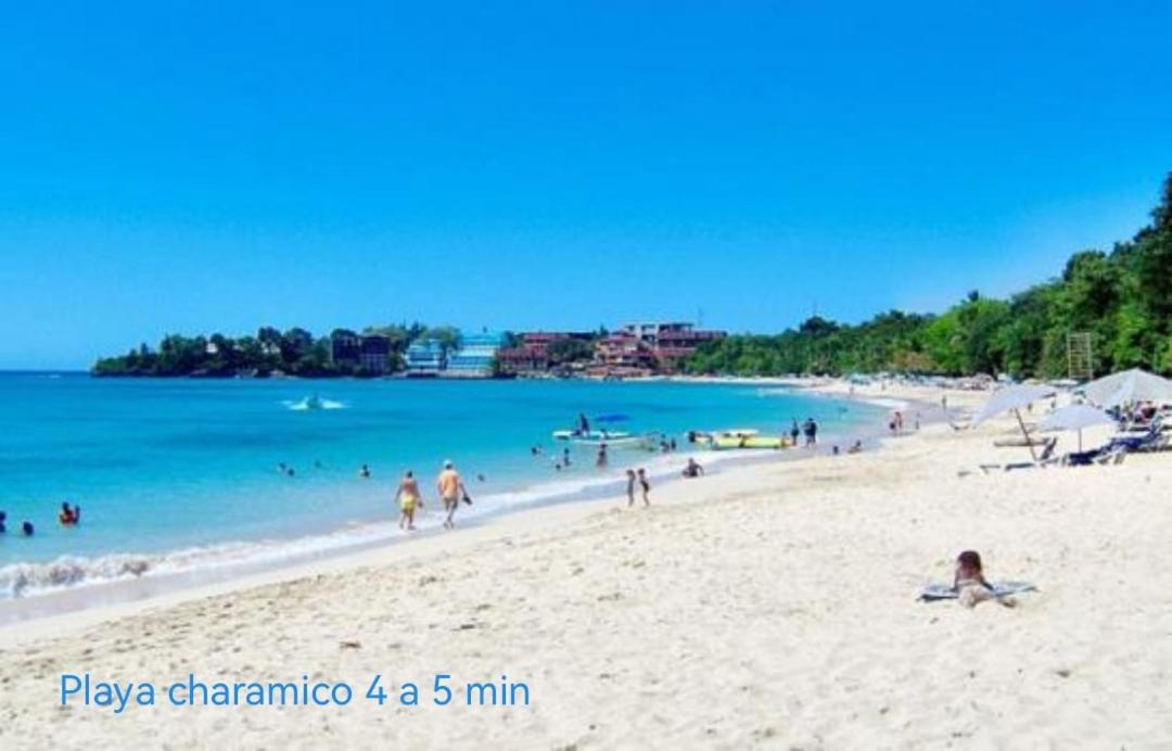 The Biggest Swimming Pool In Sosua, Frente A La Piscina Mas Grande En Sosua Apartment Bagian luar foto